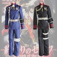 Owari No Seraph of The End Guren Ichinose Cosplay Costume Military Uniform Suit Outfit Set Halloween Carnival Party 2024 - buy cheap