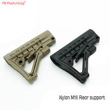 Открытый CS детали для игрушек модификация M16 нейлон задний/задний кронштейн BD556 Jinming 8/9 HK416 TTM водяной строительный игрушечный пистолет KD53 2024 - купить недорого