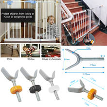 Tornillos/pernos con tuerca de bloqueo para puerta de escaleras de seguridad para mascotas, Kit de accesorios de repuesto, seguridad para bebés, hogar, 1 ud. 2024 - compra barato