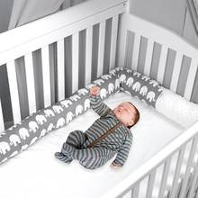 Berço pára-choques seguro lavável cama do bebê pára-choques berço padrão colchão do bebê forro para berços 2024 - compre barato