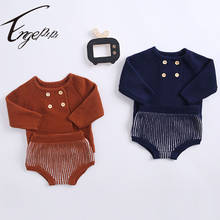 Engepapa Korean Style Infant Baby Boys Girls Clothing Suit Long Sleeve Cardigan+PP Shorts Baby Girls Boys Knitting Clothes Set 2024 - buy cheap