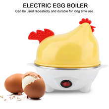 7 Eggs Steamer Electric Egg Boiler Chicken Shape Eggs Cooker Multifunctional Corn Steamed Heating Milk Kitchen Breakfast Utensil 2024 - buy cheap