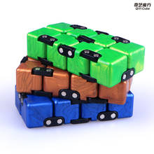 QiYi Stress Relief Toy Colorful Infinity Magic Neo Cube Blocks Portable Decompresses Relax Toys For Children Adults Kids Toys 2024 - buy cheap