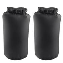 10L Waterproof Roll Top Compression Bag Dry Sack for Camping Floating Black Waterproof Dry Bags 2024 - buy cheap