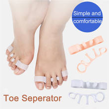 1/2 Pair Toe Separators Bunion Elastic Corrector Straighteners Toe Spacers Bunion Relief to Bunion Hallux Valgus Foot Care Tools 2024 - buy cheap