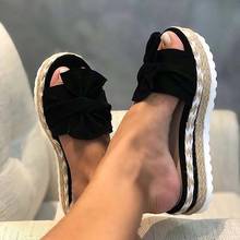 Summer Women Shoes Flat Women Sandals Peep Toe Comfy Ladies Shoes Soft Bottom Ladies Sandals Bowknot Puls Size Sandalias Mujer 2024 - buy cheap