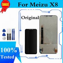 6,2 "оригинальный экран для Meizu X8, ЖК-дисплей, сенсорная панель, дигитайзер, ЖК-дисплей для Meizu X8 X 8, сменный дисплей в сборе 2024 - купить недорого