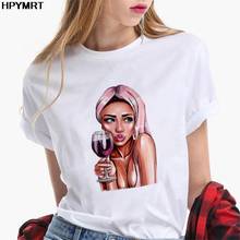 Camisa de manga curta t camisa de manga curta feminina harajuku casual engraçado camiseta para senhora menina 2024 - compre barato