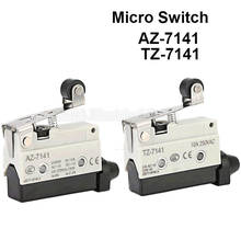 1Pcs AZ-7141/TZ-7141 Micro Switch Waterproof Microswitch Small Roller Dust Proof Switch With Handle 2024 - buy cheap