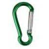 2 pçs carabiners liga de alumínio d mosquetão primavera snap clip ganchos chaveiro escalada mosquetão para chaves ferramentas acampamento 6 cor 2024 - compre barato