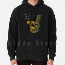 Fnaf 3 hoodie long sleeve Fnaf Five Nights At Springtrap Golden Random 2024 - buy cheap