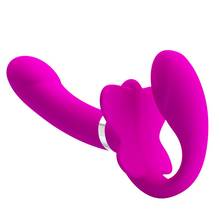 12 Speed Strap On Double Dildo, Lesbian Strapless Dildo Vibrator G Spot Clitoris Stimulation Strapon Sex Toys For Women Big Gode 2024 - buy cheap