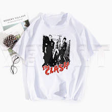 London Calling The Clash Album Ullzang T Shirts Spring Tops Tees Men Women Short Sleeve Casual T Shirt 2024 - buy cheap