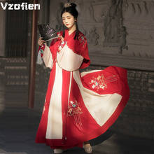 Disfraz de Hanfu tradicional chino, Ropa de baile de la antigua Dynasty Tang, Princesa de hada nacional, vestido de Hanfu Oriental elegante para mujer 2024 - compra barato