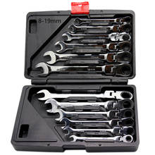 Adjustable Wrench Ratchet Wrench, Key Set Wrench Tool Set, Ratchet 5/7/12 Pieces, Car Wrench, Hand Tool Set, Socket Wrench Set, 2024 - buy cheap