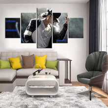 Wall Art Canvas Painting 5 Piece Figure Pictures Modern Living Prints Home Room Decor Artwork Living Room Decoration Posters 2024 - buy cheap