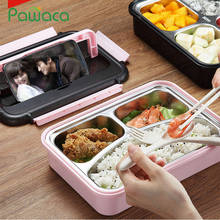 Stainless Steel Leakproof Bento Lunch Box for Adult Children Food Container Storage Box Dinnerware School Office Portable Picnic 2024 - buy cheap