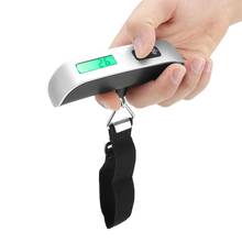 50kg/110lb Mini Digital Electronic Luggage Bag Scale Portable LCD Travel Suitcase Hanging Scale with Hook Weight Scales Tool 2024 - buy cheap