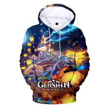 Genshin Impact Hoodies Children Fashion Sweatshirt 3D Print Clothing Men Women Kpop Sweatshirts Genshin Impact For Girls Boys 2024 - buy cheap