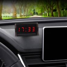 1 Pcs High Quality Cheap DC4.5-30V Waterproof Dustproof Car Auto Electronic Clock LED Digital Display Auto Accessories 2024 - buy cheap