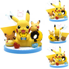 Pocket Monster Pikachu Kids Gifts Action Figure Pokemon Dolls Toy 13CM 2024 - buy cheap