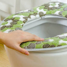 Soft Bathroom Toilet Seat Closestool Washable Warmer Mat Pad Cushion heated toilet seat 2024 - buy cheap