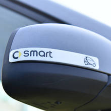 Tira de parachoques para espejo retrovisor de coche, pegatina epoxi a prueba de golpes para Smart 453, 451, fortwo, forfour, accesorios universales para coche 2024 - compra barato