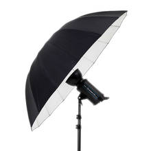 Godox 180cm 75" Inch Photography studio umbrella extra-large reflective umbrella Silver Reflective Umbrella ,Black+Silver 2024 - buy cheap