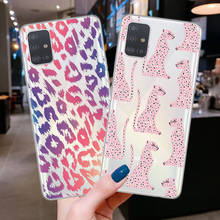 Phone Case For Samsung A52 A72 A32 A42 A12 A02 A51 A71 A21S A31 A41 A50 A70 A40 S10 S20 FE S21 Plus Ultra Leopard Print Cover 2024 - buy cheap