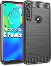 Чехол для Moto G Power, амортизирующий гибкий резиновый защитный чехол из ТПУ для сотового телефона Motorola Moto G Power (Матовый ТПУ) 2024 - купить недорого