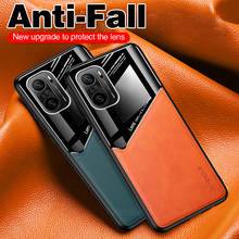 Capa para xiaomi poco f3 6.67 polegada de couro do plutônio caso de telefone magnético para redmi redmy k40 pro mais metade-pacote do telefone móvel pára-choques 2024 - compre barato