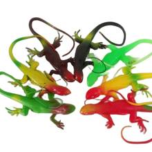 3 PCS/Lot TPR soft animal squishy Simulated colorful lizard crocodile funny Joke Practical Gifts Toys For Children 2024 - buy cheap