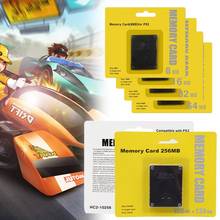 Cartão de memória megabyte, 8/16/32/64/128/256mb, para sony ps2 playstation 2 slim, console de dados do jogo 2024 - compre barato