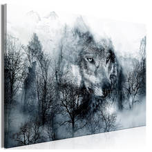 Wolf Foggy Mountain tree diamond painting full square round drill mosaic diamond embroidery sale  5d cross stitch kits  N772 2024 - buy cheap