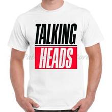 Camiseta con estampado de cabezas parlantes para hombre y mujer, camisa Retro Vintage Unisex, blanca, 4XL 5XL de talla grande, de verano 2024 - compra barato