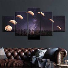 Pinturas decorativas de arte Digital para pared, pintura de paisaje en HD, Luna, regalos creativos de cumpleaños 2024 - compra barato