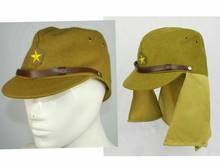 tomwang2012. TWO WWII WW2 Japanese Army Soldier CAP And Officer Field Hat MILITARY war reenactments 2024 - buy cheap