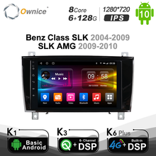 6G+128G Ownice Android10.0 IPS CAR DVD for Benz Class SLK 2004-2009/SLK AMG 2009 - 2010 Octa Core DSP 4G LTE SPDIF 1280*720 2024 - buy cheap