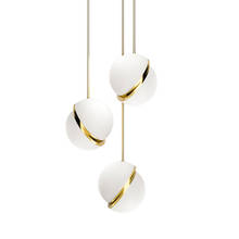 Modern Acrylic Round Balls Pendant Lights Globe Moon Suspension Hanging Lamp For Bedroom Living Room Home Lighting Fixtures 2024 - buy cheap