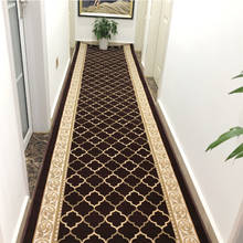 Modern Long Hallway Carpet Red Black Golden Living Room Area Rug Hotel Luxury Hallway Rug Runner Soft Stair Carpet Anti-Slip Mat 2024 - buy cheap