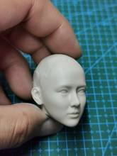 1/6 Scale Medical Female Unpainted Head Model DIY Practice 2024 - buy cheap