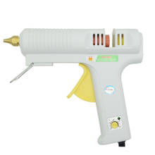 110w branco quente melt pistola de cola todos os bocal de cobre quente melt pistola de cola 11mm grande haste de sol quente 2024 - compre barato