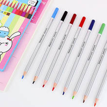 3.0 núcleo chumbo aquarela lápis definir 12 cores molhadas água cor lápis arte desenho lápis para crianças adultos coloração, mistura 2024 - compre barato