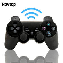 Rovtop 2.4g sem fio gamepad pc para ps3 caixa de tv joystick 2.4g joypad controle do jogo remoto para xiaomi android 2024 - compre barato