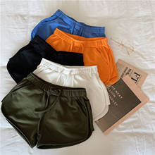 Women Female Shorts, Adults Solid Color High Waist Short Pants With Drawstring And Pockets For Summer Fall S/M/L/XL/XXL New 2021 2024 - buy cheap