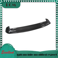 Spoiler traseiro para bmw 1 series f20, f21, 116i, 118i, 125i, 12, 13, 14, 15, 16, 17, 18, design em fibra de carbono, asa preta 2024 - compre barato