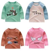 Baby Girl T Shirt  Baby Tee Kids Cartoon Tees Infant Boy Long Sleeve Tops Newborn Cotton Top Children Clothing Toddler Shirt 2024 - buy cheap