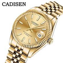 CADISEN DESIGN Top Brand Automatic Men's Watches Japan NH35A Waterproof Mechanical Wrist Watch Sapphire Glass Stainless Steel 2024 - buy cheap