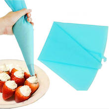 New Silicone TPU Piping Bag Reusable Icing Piping Cream Pastry Bag Cake Decorating Tool DIY 2024 - buy cheap