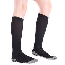 Medias hasta la rodilla antifatiga para mujer, calcetines de compresión para deportes al aire libre, calcetines deportivos para correr 2024 - compra barato